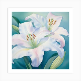 Lilies Art Print