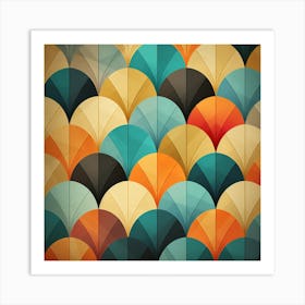 Abstract Background 371 Art Print