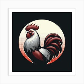 Rooster 3 Art Print