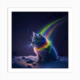 Cat Galaxy (128) Art Print