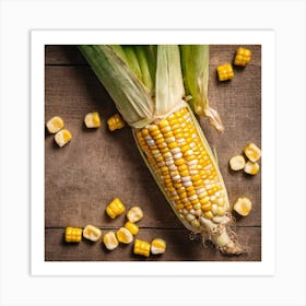 Corn On The Cob 17 Art Print