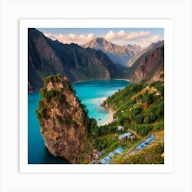 Yangtze River Art Print