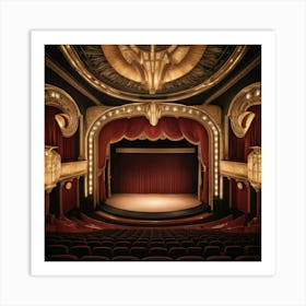 Theatre Art Print