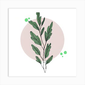 Leafy (1) Art Print