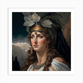 Greek Goddess 34 Art Print