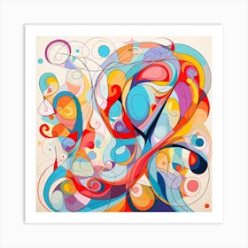 Abstract Painting 4 Art Print