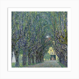 Avenue Of Trees By Gustav Klimt Art Print