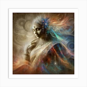 Hindu Woman Art Print