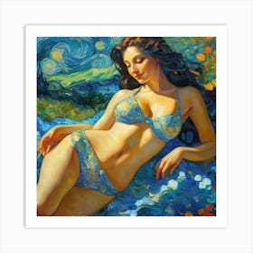 Starry Night uu Art Print