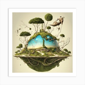 World Of Trees Art Print