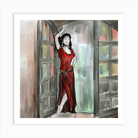 Esmeralda, Painting Art Print