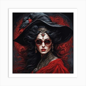 Witches Hat Art Print