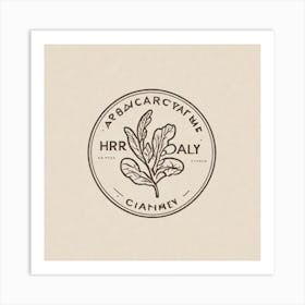 Hr Daily Logo Art Print