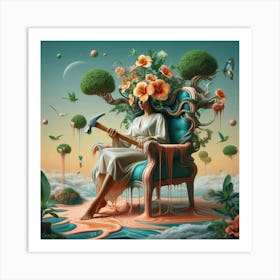 Flower Power Art Print