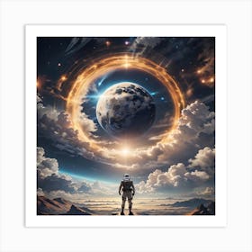 The vast universe  Art Print