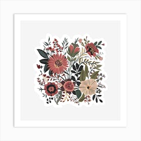 Floral Bouquet 6 Art Print