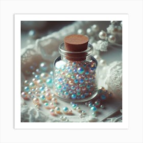 Opal Pearls 5 Art Print