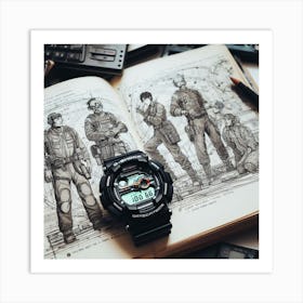 G-Shock Watch 6 Art Print