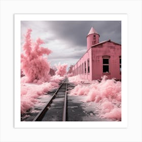 Pink Dust Art Print