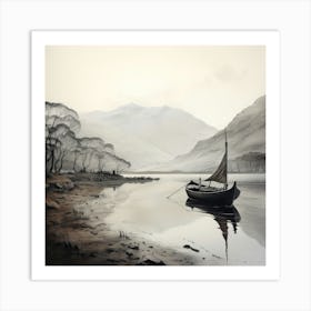 Loch Ryan 1 Art Print