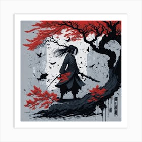 Samurai Art Print