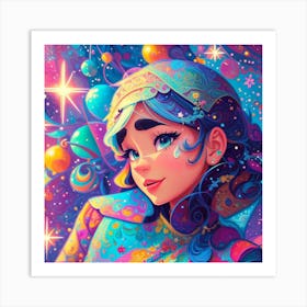 Space Chic Art Print