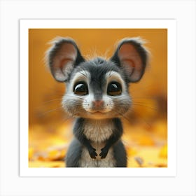 Cute Mouse 18 Art Print