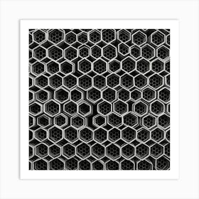 Black And White Background Art Print