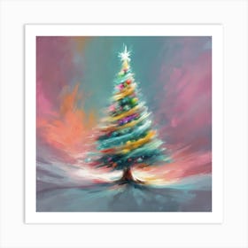 Christmas Tree Art Print