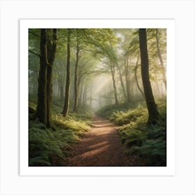 Thick Forest Art Print