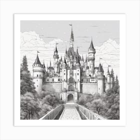 Castle Art Print