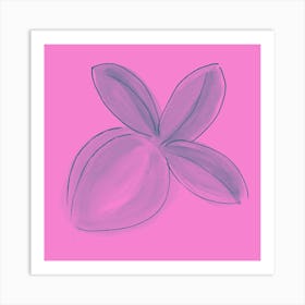 Lemon Pink Bright 2 Art Print