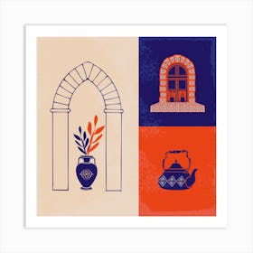 Mediterranean Architecture Art Print