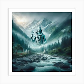 Lord Shiva 1 Art Print