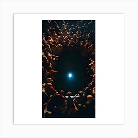 Crowd Of People Art Print