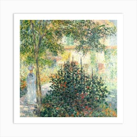 Claude Monet'S Garden 4 Art Print