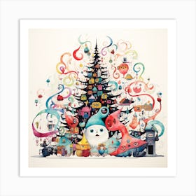 Christmas Tree 5 Art Print