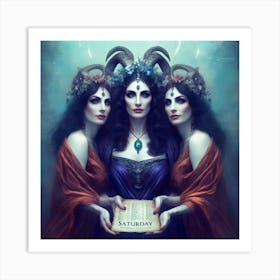 Three Witches 1 Art Print