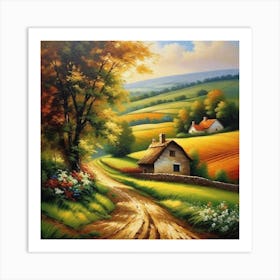 Country Road 13 Art Print