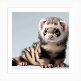 Ferret 10 Art Print