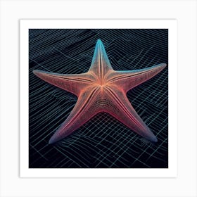 Starfish Canvas Print Art Print