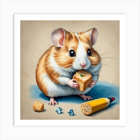 Hamster 37 Art Print