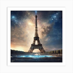 Eiffel Tower Art Print