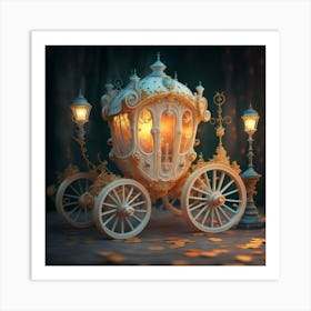 Fairytale Carriage Art Print