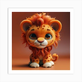Lion Cub 6 Art Print
