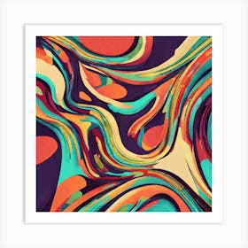 Abstract Painting 9 Art Print