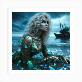 Shipwrecked 3 Art Print