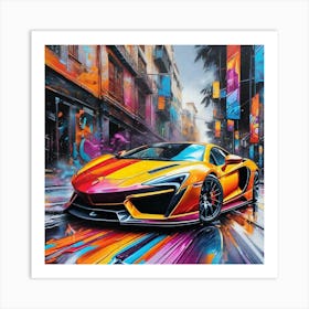 Mclaren 1 Art Print