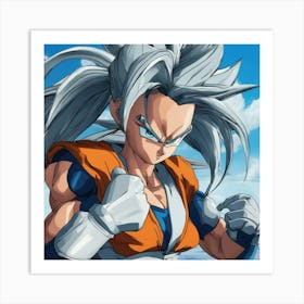 Dragon Ball Z Wallpaper 28 Art Print