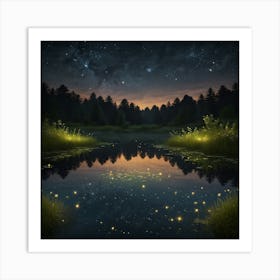 Starry Night 1 Art Print